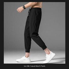 Ice Silk Casual Men'S Pants