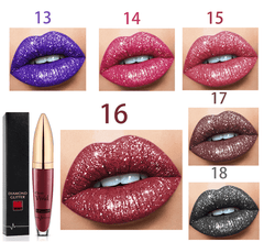 18 Color Diamond Shiny Long Lasting Lipstick