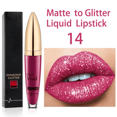 18 Color Diamond Shiny Long Lasting Lipstick