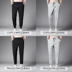 Ice Silk Casual Men'S Pants