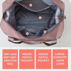 🎁High-capacity Double-layer Wet Separation Travelling Bag