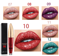 18 Color Diamond Shiny Long Lasting Lipstick