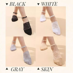 ✨BUY 1 GET 1 FREE✨ PEARL LACE SOCKS